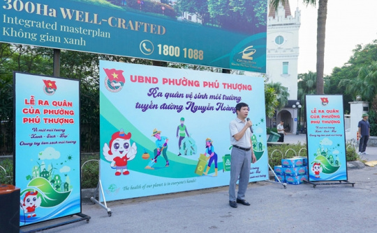 Ciputra Hanoi đồng hành vì môi trường xanh