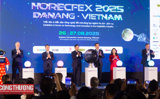 HorecFex Việt Nam 2025: Quy tụ nhiều công nghệ, giải pháp phát triển lĩnh vực khách sạn, nhà hàng