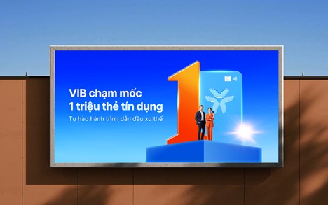 Ngân hàng VIB cán mốc 1 triệu thẻ tín dụng - Khẳng định vị thế dẫn đầu