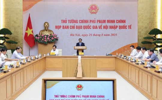 Khẩn trương trình Quốc hội cơ chế, chính sách đặc biệt, đột phá thực hiện hội nhập quốc tế