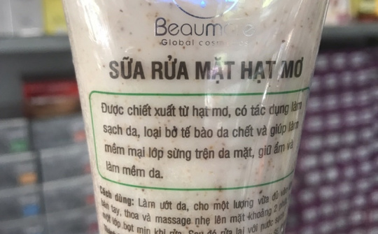 Hà Nội đình chỉ lưu hành thu hồi 3 loại mỹ phẩm vi phạm chất lượng
