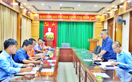 Bộ Công Thương làm việc với Thủy điện Trung Sơn về an toàn hồ đập và phòng chống thiên tai