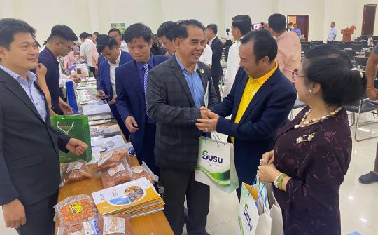 Đẩy mạnh xúc tiến thương mại Việt Nam - Campuchia, hướng tới mục tiêu đạt kim ngạch 20 tỷ USD