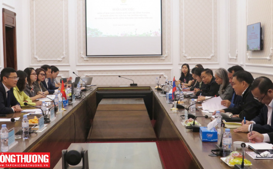 Bộ Công Thương Việt Nam - Lào trao đổi kinh nghiệm về công tác bảo vệ quyền lợi người tiêu dùng