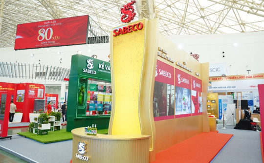 SABECO truyền cảm hứng với chặng đường 150 năm kế thừa và phát triển tại Triển lãm 80 năm thành tựu đất nước