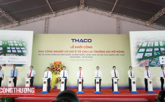 Đà Nẵng: Khởi công Khu công nghiệp cơ khí ô tô Chu Lai Trường Hải mở rộng gần 8.000 tỷ đồng