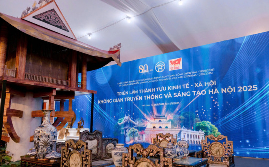 Triển lãm không gian Truyền thống và Sáng tạo Hà Nội 2025: Dòng chảy từ di sản đến sáng tạo