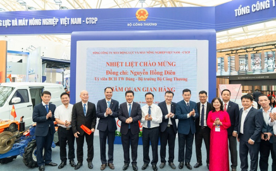 Ấn tượng gian trưng bày của Tổng công ty VEAM tại triển lãm thành tựu đất nước