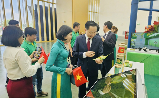 Phân bón Bình Điền: Tầm nhìn "Xanh hóa - Số hóa" tại Triển lãm 80 năm thành tựu đất nước