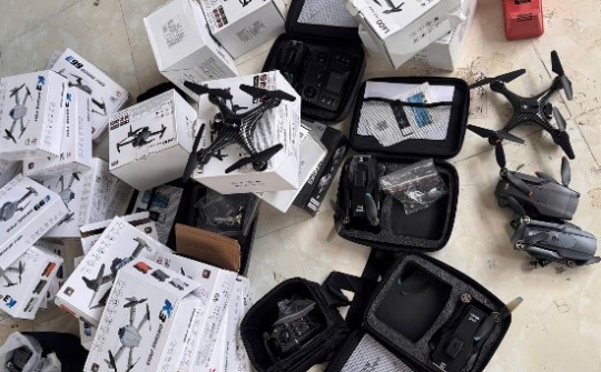 Hà Nội thu giữ hơn 100 thiết bị bay điều khiển từ xa không rõ nguồn gốc
