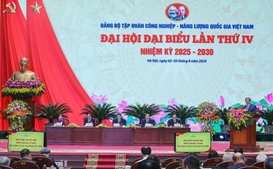 Đảng bộ Tập đoàn Công nghiệp - Năng lượng Quốc gia Việt Nam: Tiên phong trong chuyển dịch năng lượng và tăng trưởng xanh bền vững