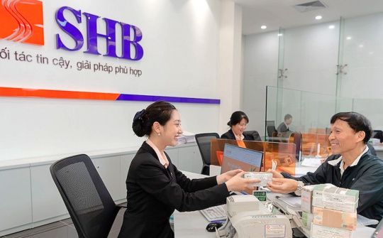 Ngân hàng SHB chốt chia cổ tức tỷ lệ 13%, giá trị vốn hoá cán mốc 3 tỷ USD