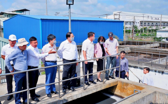 Đề xuất có điều khoản riêng đối với công trình xử lý nước thải tại khu, cụm công nghiệp mới thành lập