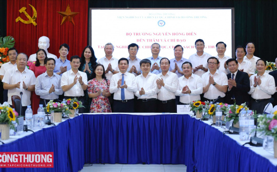 Bộ trưởng Nguyễn Hồng Diên: Viện Nghiên cứu Chiến lược, Chính sách Công Thương bám sát định hướng, làm tốt công tác hoạch định chính sách