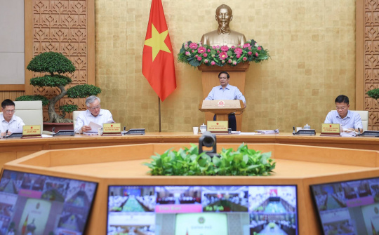 Thủ tướng Phạm Minh Chính chủ trì phiên họp Chính phủ thường kỳ tháng 7