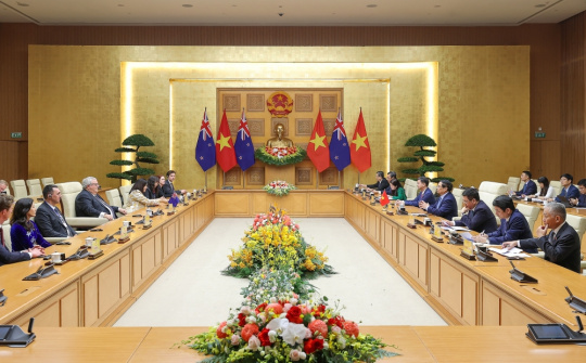 Việt Nam - New Zealand hợp tác phát triển đa dạng hóa chuỗi cung ứng