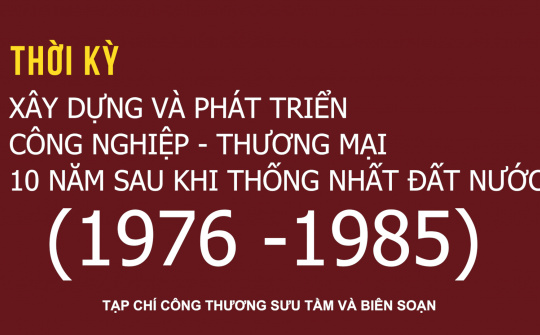 Thời kỳ 1976 - 1985: Xây dựng và phát triển công nghiệp - thương mại 10 năm sau khi thống nhất đất nước