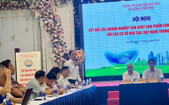 Hà Nội thúc đẩy hợp tác doanh nghiệp - nhà trường để phát triển nhân lực công nghiệp