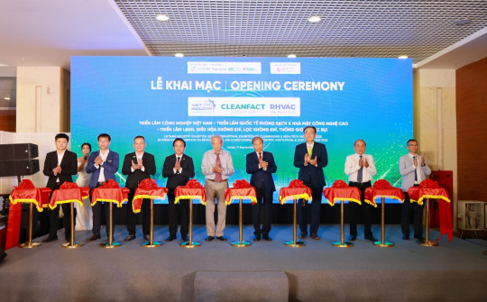 Gần 300 gian hàng từ hơn 10 quốc gia quy tụ tại Viet Industry - Cleanfact & RHVAC Vietnam 2025