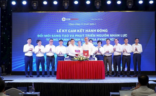 EVNGENCO1 khởi động hành trình mới: Văn hóa - Con người - Đổi mới sáng tạo