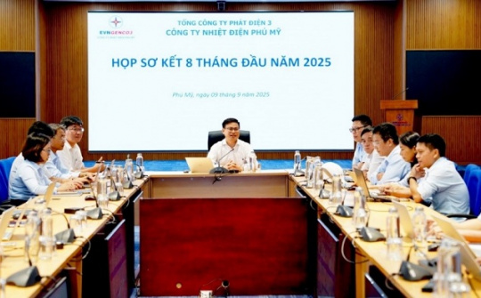 Công ty Nhiệt điện Phú Mỹ: Nỗ lực sản xuất điện các tháng cuối năm 2025