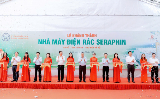Hà Nội: Khánh thành nhà máy điện rác 5.000 tỷ đồng đầu tiên do doanh nghiệp Việt làm chủ đầu tư