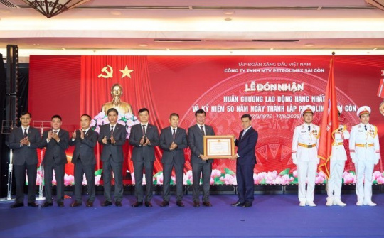 Petrolimex Sài Gòn kỷ niệm 50 năm Ngày thành lập và đón nhận Huân chương Lao động hạng Nhất