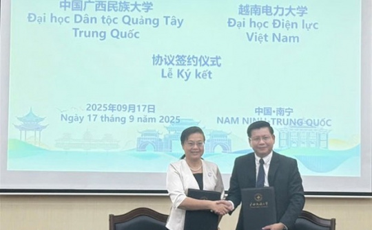 EPU tăng cường hợp tác với Trường Đại học Dân tộc Quảng Tây, Trung Quốc