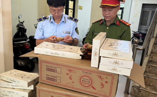 Đội Quản lý thị trường số 5 xử phạt hơn 150 triệu đồng vi phạm thực phẩm, đồ chơi trẻ em mùa Trung thu