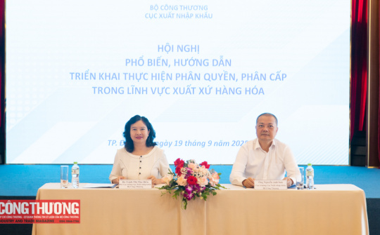 Bộ Công Thương hướng dẫn triển khai phân cấp, phân quyền trong lĩnh vực xuất xứ hàng hóa tại các địa phương miền Trung - Tây Nguyên