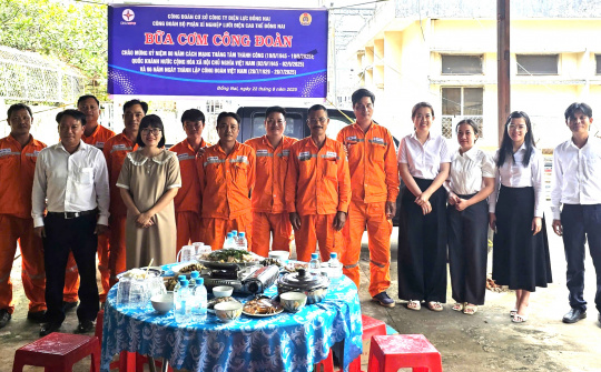 Bữa cơm Công đoàn: Sợi dây gắn kết tập thể tại Điện lực Đồng Nai