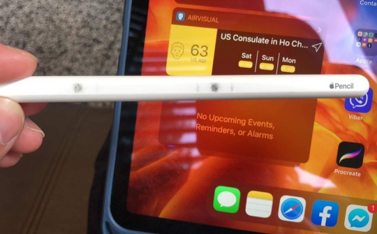 Khuyến nghị trước hiện tượng iPad Pro (M4) và Apple Pencil Pro bị phản ánh đổi màu