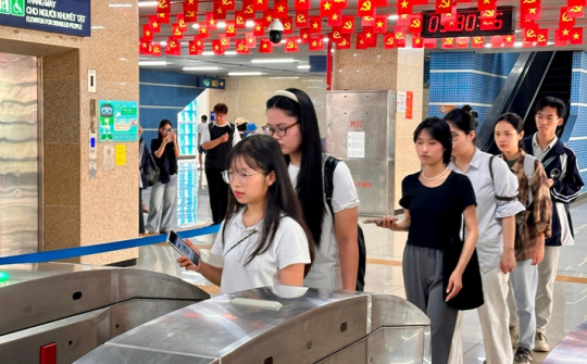 Hà Nội thử nghiệm áp dụng sinh trắc học khi đi metro Cát Linh - Hà Đông