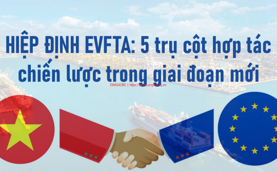 [eMagazine] Hiệp định EVFTA: 5 trụ cột hợp tác chiến lược trong giai đoạn mới