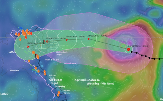Cảnh báo kịch bản xấu nhất để chủ động ứng phó bão Ragasa