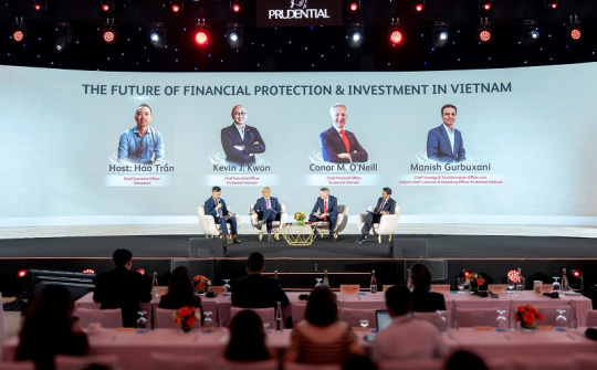 Prudential Việt Nam ra mắt sản phẩm bảo hiểm liên kết đơn vị mới