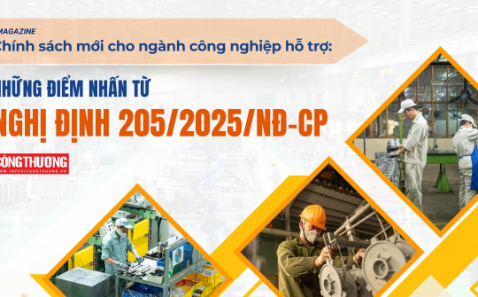 [eMagazine] Chính sách mới cho ngành công nghiệp hỗ trợ: Những điểm nhấn từ Nghị định 205/2025/NĐ-CP