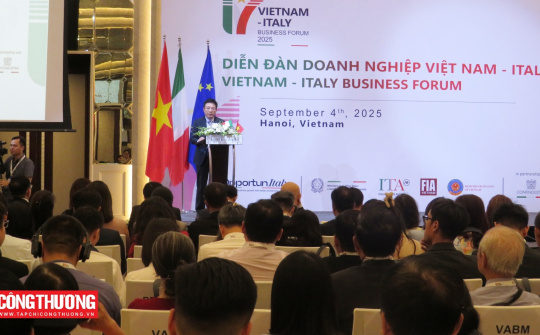 "Làn sóng" hợp tác mới giữa doanh nghiệp Việt Nam và Italia