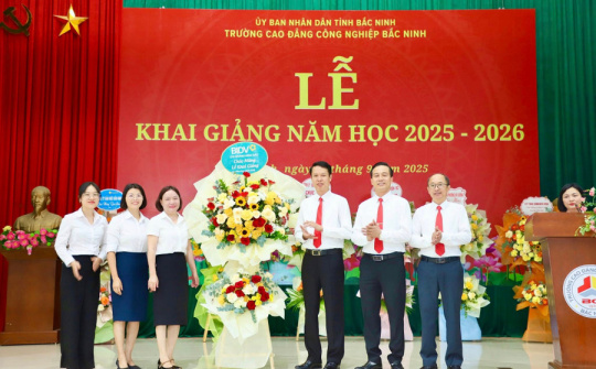 Trường Cao đẳng Công nghiệp Bắc Ninh: Rộn ràng ngày khai giảng