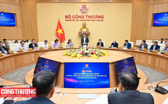 Bộ Công Thương tổ chức Hội nghị Ban chỉ đạo về phát triển khoa học, công nghệ, đổi mới sáng tạo, chuyển đổi số và Đề án 06