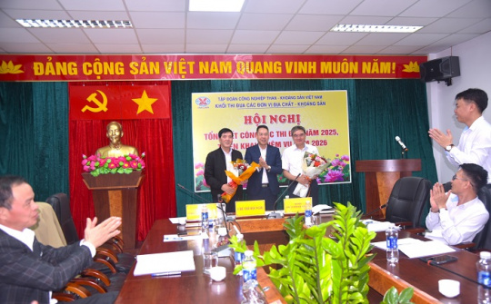 TKV: Khối Địa chất - Khoáng sản triển khai các phong trào thi đua năm 2026