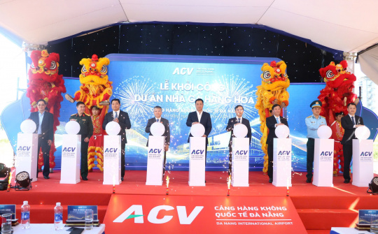 Khởi công dự án Nhà ga hàng hóa mới tại Cảng hàng không quốc tế Đà Nẵng