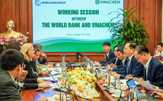 Vinachem - World Bank: Định hướng hợp tác và mở rộng hỗ trợ