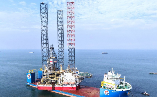 PV Drilling (PVD): Giàn khoan PV DRILLING IX về đến Việt Nam, sẵn sàng đưa vào khai thác