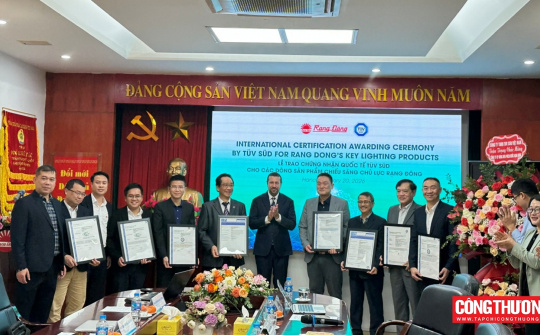 Rạng Đông - doanh nghiệp Việt Nam duy nhất đạt chứng nhận CB quốc tế cho bộ nguồn LED