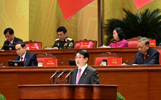 Toàn văn Diễn văn khai mạc của Chủ tịch nước Lương Cường tại Đại hội XIV của Đảng