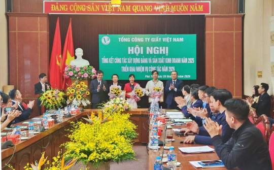 Quyết liệt triển khai nhiều giải pháp năm 2025 Tổng Công ty Giấy Việt Nam phấn đấu Tổng doanh thu tăng 10%