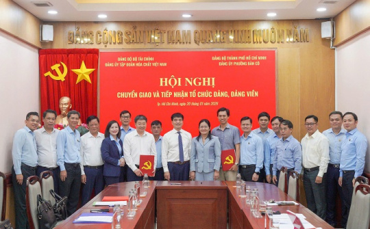 Chuyển giao, tiếp nhận tổ chức đảng và đảng viên Đảng bộ Công ty Cổ Phần Phân bón Miền Nam