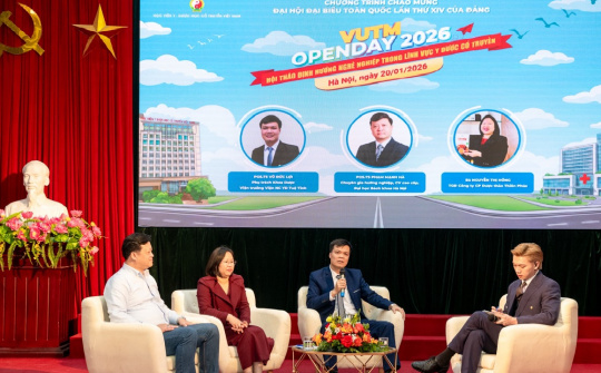 Định hướng nghề cho sinh viên ngành y trong bối cảnh phát triển thị trường dược liệu, công nghiệp chăm sóc sức khỏe