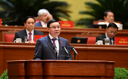 Tham luận của Quyền Bộ trưởng Bộ Công Thương Lê Mạnh Hùng tại Đại hội XIV của Đảng